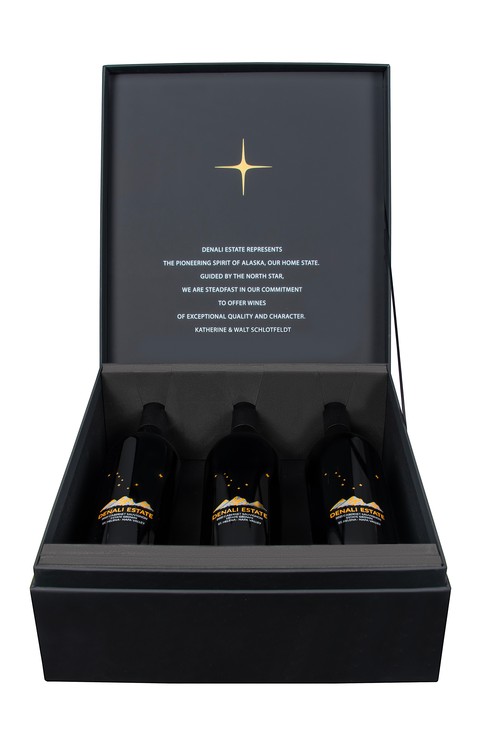 2022 Denali Estate Cabernet Sauvignon 3PK Gift Box